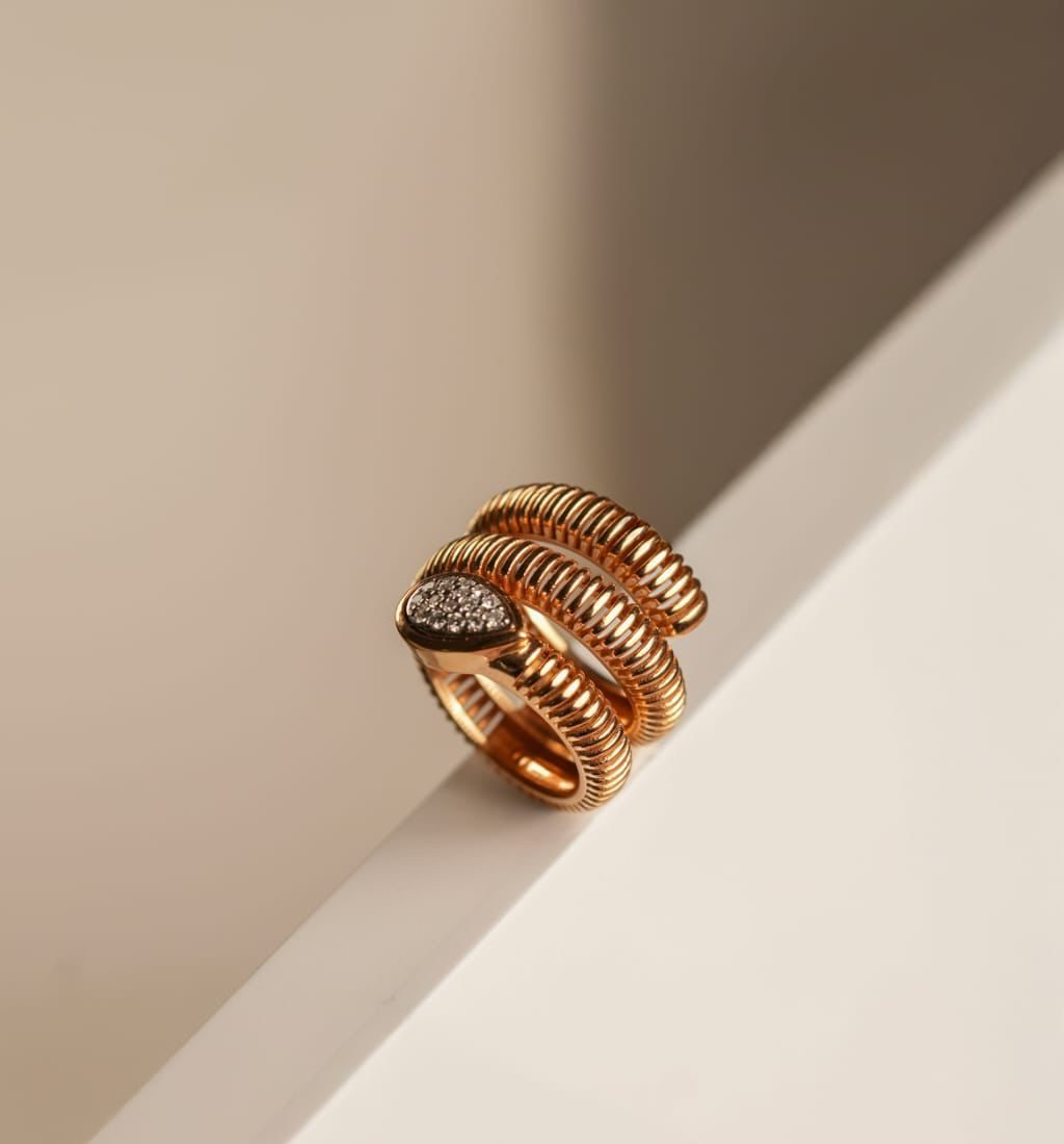 Serpentine Grace Ring